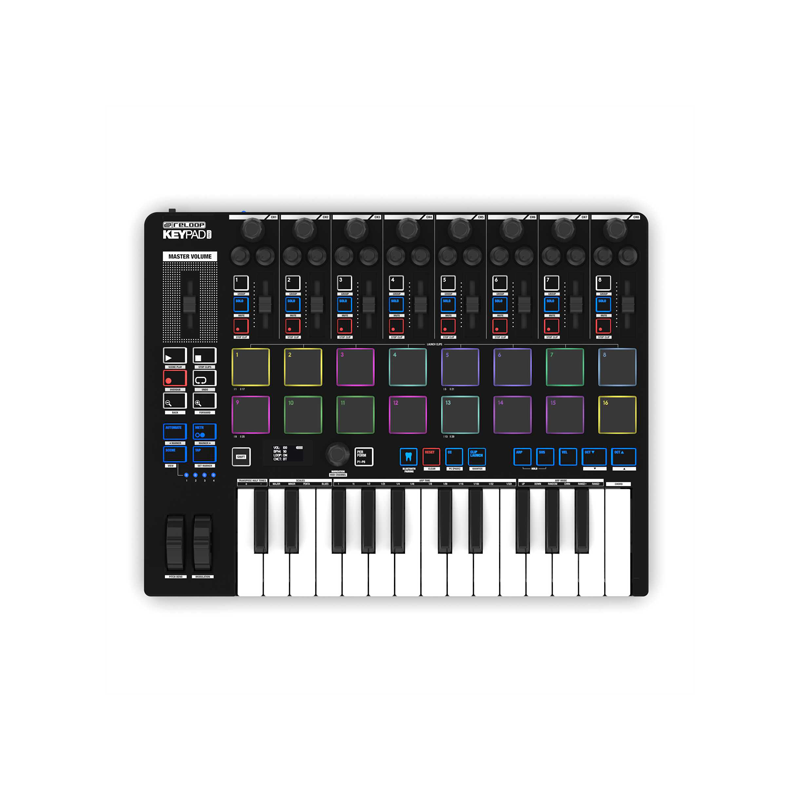 Reloop / Keypad Pro【★コンパクトなオールインワン・ワークステーション  4つの機能を1台に統合したワイヤレスMIDIコントローラー！★】