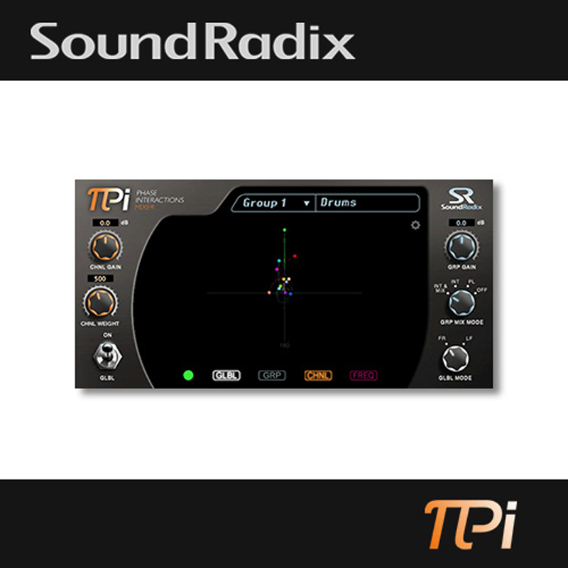 Sound Radix / Pi【★マルチチャンネルの位相関係を調整する革新的な機能を持つミキサープラグイン！★】