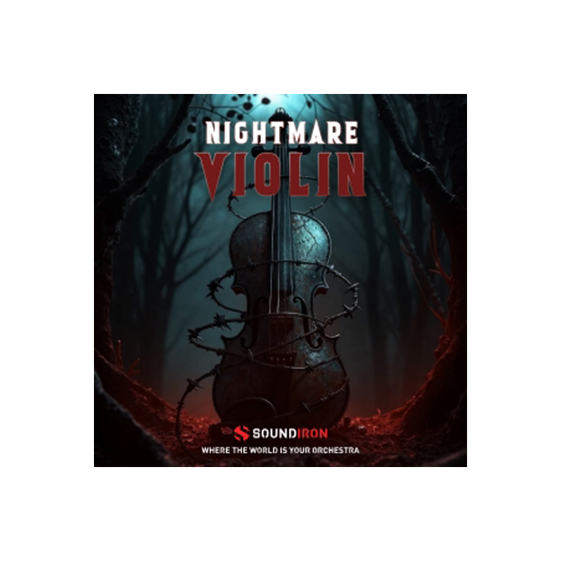 SOUNDIRON / NIGHTMARE VIOLIN【★ダークでホラーな雰囲気のバイオリン！★】【★SOUNDIRON 新規2製品がリリース記念セールで40%OFF！期間:~2025年1月21日(火)まで！！★】