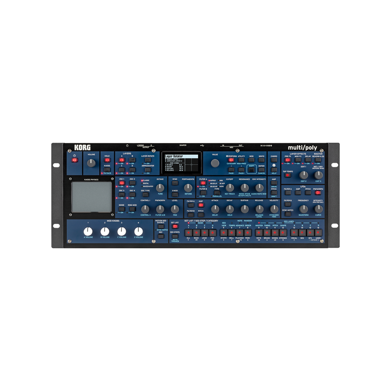 KORG / multi/poly module =ANALOG MODELING  SYNTHESIZER=