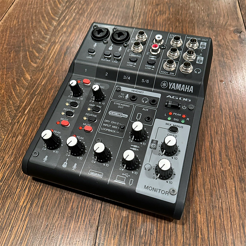 YAMAHA / AG06MK2 BK (国内正規品) =中古品=【お客様商談中】