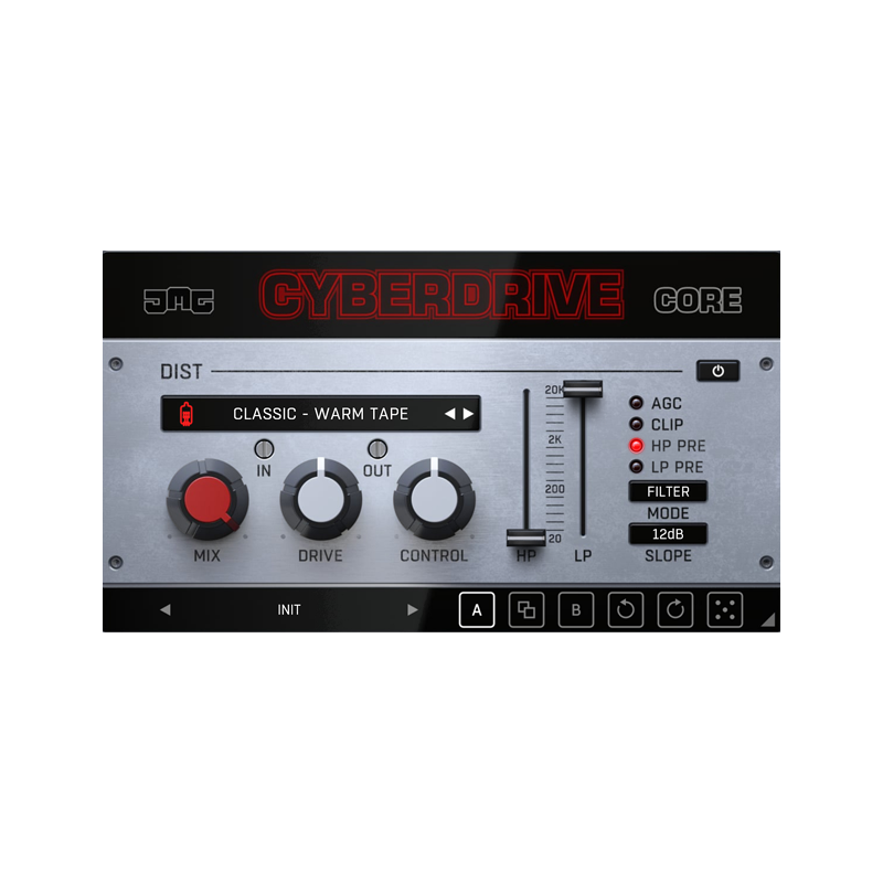 UnitedPlugins / Cyberdrive Core【★ディストーションサウンドの豊富な能力！★】【★Cyberdrive Coreイントロプライスセール！期間:~2025年3月30日11:59まで！！★】