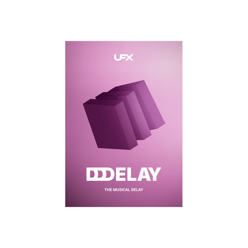 UJAM / UFX DELAY【★UFX FILTER・UFX DELAY リリース＆イントロセール開催！期間:〜2025年3月24日(月)23:59まで！！★】