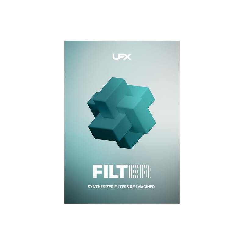 UJAM / UFX FILTER【★UFX FILTER・UFX DELAY リリース＆イントロセール開催！期間:〜2025年3月24日(月)23:59まで！！★】