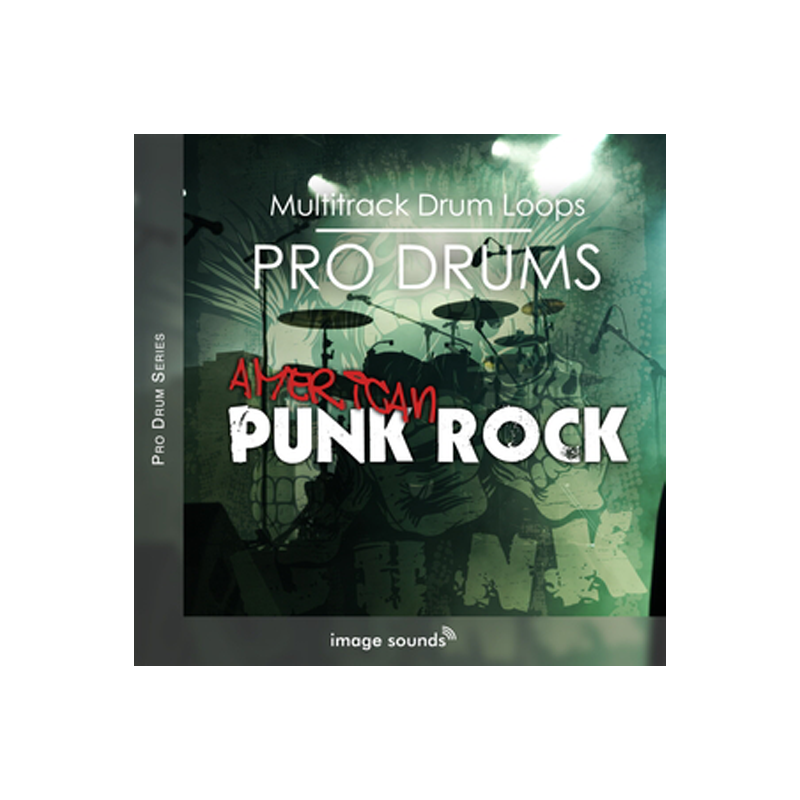 Image Sounds / PRO DRUMS AMERICAN PUNK ROCK【★本格ドラムループ集「PRO DRUMS」シリーズのアメリカン・パンクロック編！★】