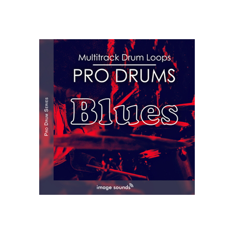 Image Sounds / PRO DRUMS BLUES【★本格ドラムループ集「PRO DRUMS」シリーズのアメリカン・パンクロック編！★】【★Image Sounds イントロセール！本格ドラムサンプルパック2製品が30%OFF！期間:~2025年3月13日(木)まで！！】