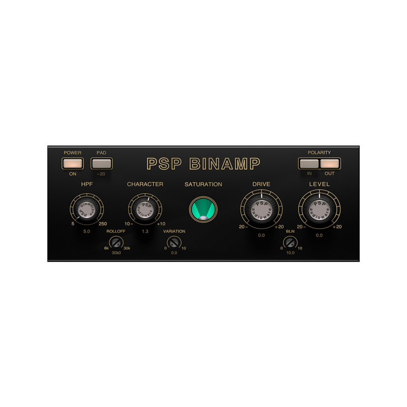 PSP Audioware / PSP BinAmp【★日本語マニュアル付属！クラスA*トライオード（三極管）**プリアンプのEchorec 2エミュレーション！★】