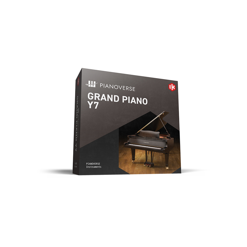 IK Multimedia / Pianoverse Grand Piano Y7【★ボローニャのFonoprint スタジオにてYamaha C7を丁寧にサンプリング！★】【★発売記念価格セール！期間:~2025年3月31日11時59まで！！★】