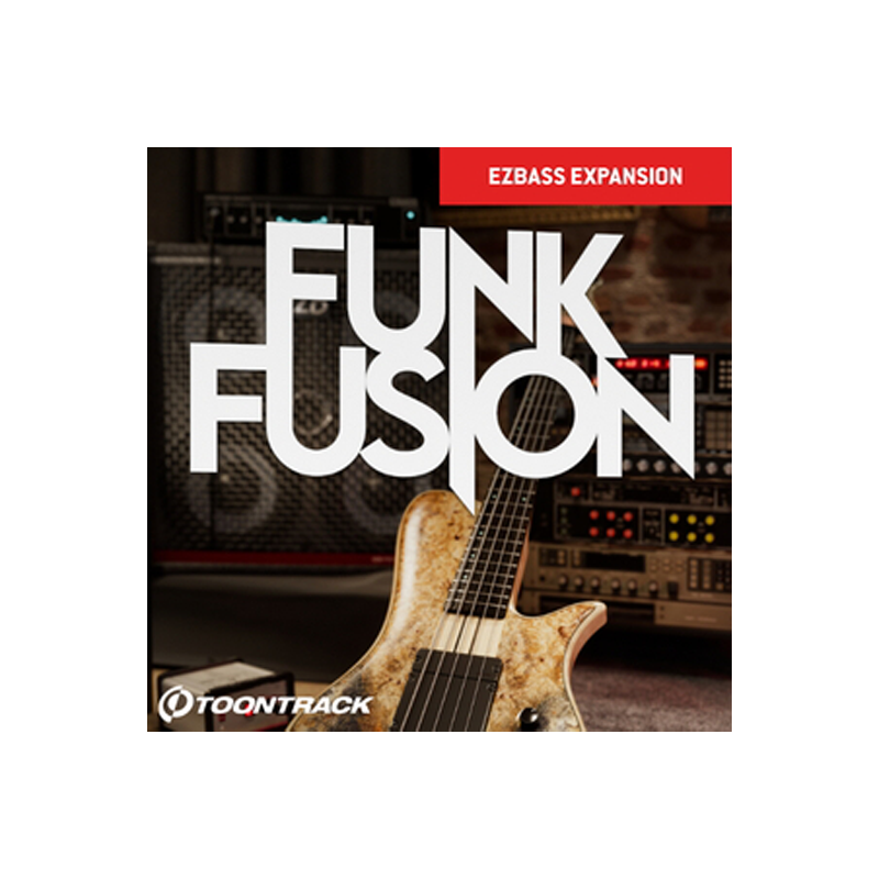 TOONTRACK / EBX – FUNK FUSION【★ファンクやフュージョンに適した、楽曲を牽引するようなグルーヴ感を加えるEBX拡張ライブラリ！★】