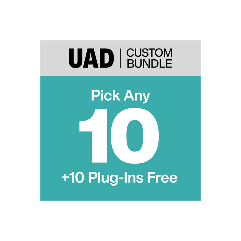 Universal Audio / UAD Custom 10 Plus Bundle【★追加のプラグイン 10 個が付いた特別なCustom 10 Bundle！！★】