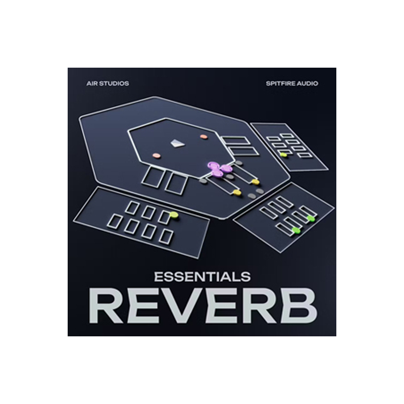SPITFIRE AUDIO / AIR STUDIOS REVERB ESSENTIALS【★最も精細なコンボリューション・リバーブから必須機能を抜粋！★】