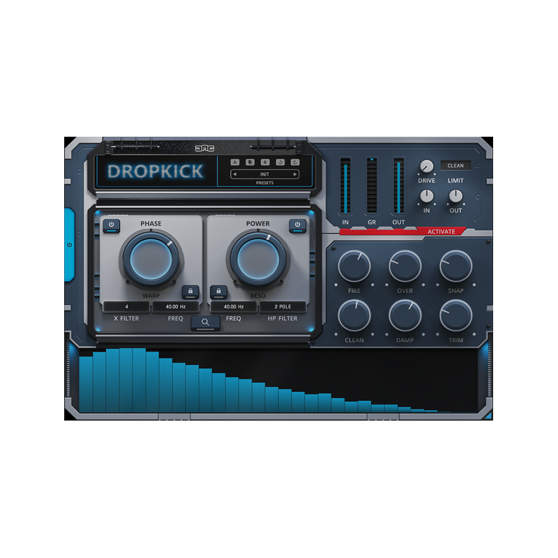 UnitedPlugins / Dropkick【★究極のエレクトロニックキックツールキット!★】【★UnitedPlugin週替わりセール!期間:~2025年5月10日11:59まで!!★】