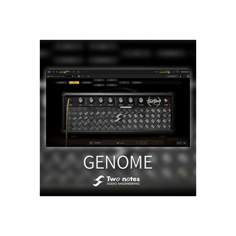 TWO NOTES / GENOME【★簡単操作で「生々しい真空管サウンド」を鳴らす、革新的ギター／ベース用アンプシミュレーター！★】