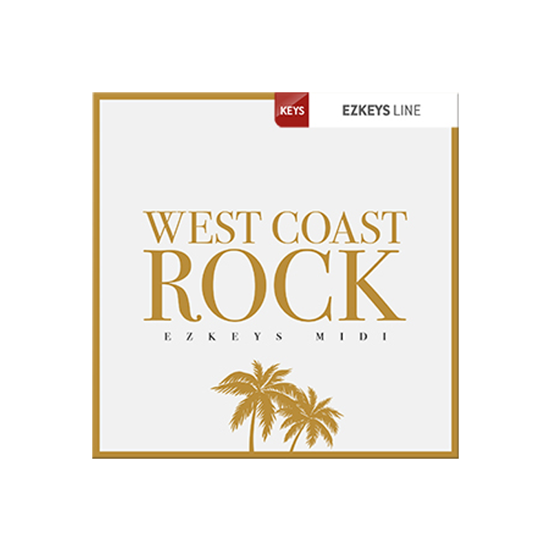 TOONTRACK / KEYS MIDI – WEST COAST ROCK【★温かみのあるAORサウンドに特化したEZ KEYS用MIDIライブラリ！★】