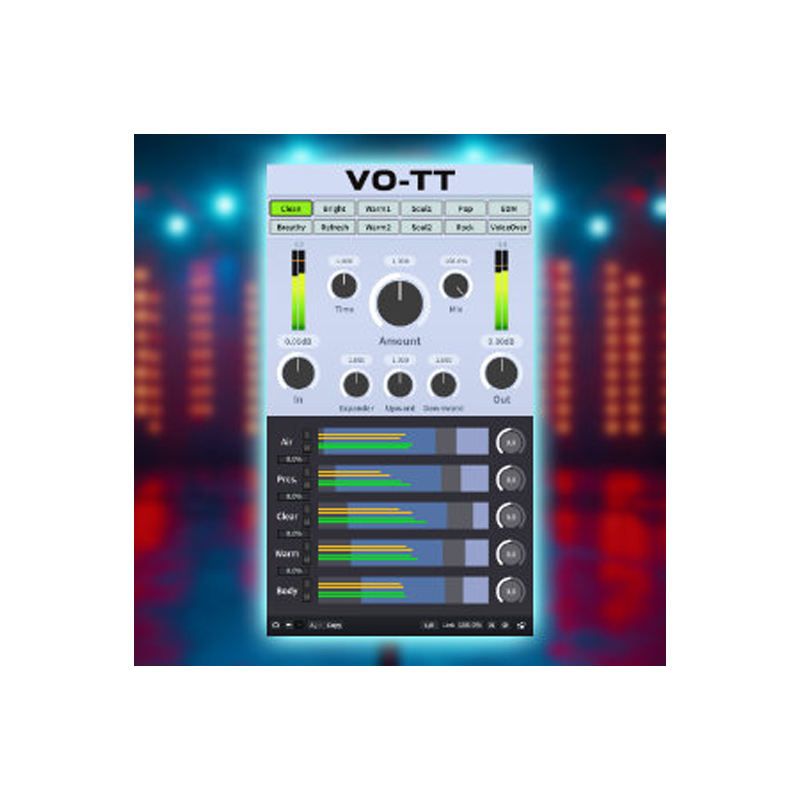 THREE-BODY TECH / VO-TT【★ボーカルに特化したOTTスタイルのマルチバンド・ダイナミクスプロセッサー！★】