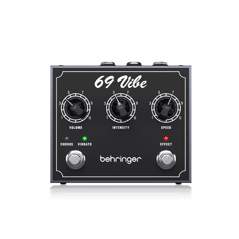 BEHRINGER / 69 VIBE【★フットスイッチモード、スピードコントロールおよびEXP入力を搭載したビンテージスタイルのVibeペダル！★】