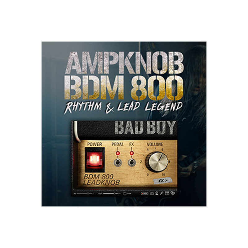 BOGREN DIGITAL / AMPKNOB – BDM 800 BADBOY【★40年間にわたって定番として君臨する、史上最も象徴的なギターアンプのシミュレータ！★】