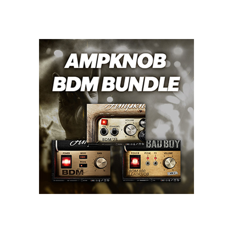BOGREN DIGITAL / AMPKNOB – BDM BUNDLE【★ロックの象徴的ギターアンプ3機種のアンプシミュレータ・バンドル！★】