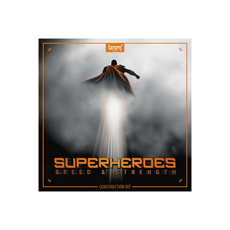 BOOM Library / SUPERHEROES – SPEED & STRENGTH – CONSTRUCTION KIT