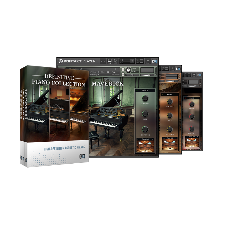NATIVE INSTRUMENTS / DEFINITIVE PIANO COLLECTION【★NIシングルプラグインSALE！キャンペーン期間: 〜2025年6月30日(月)23:59まで！！★】