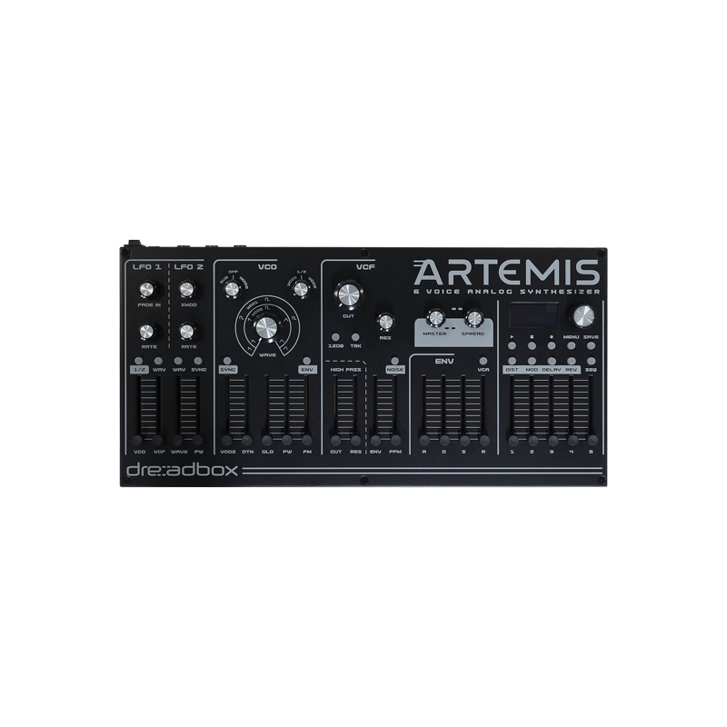 Dreadbox/ ARTEMIS  =6 VOICE ANALOG SYNTHESIZER=