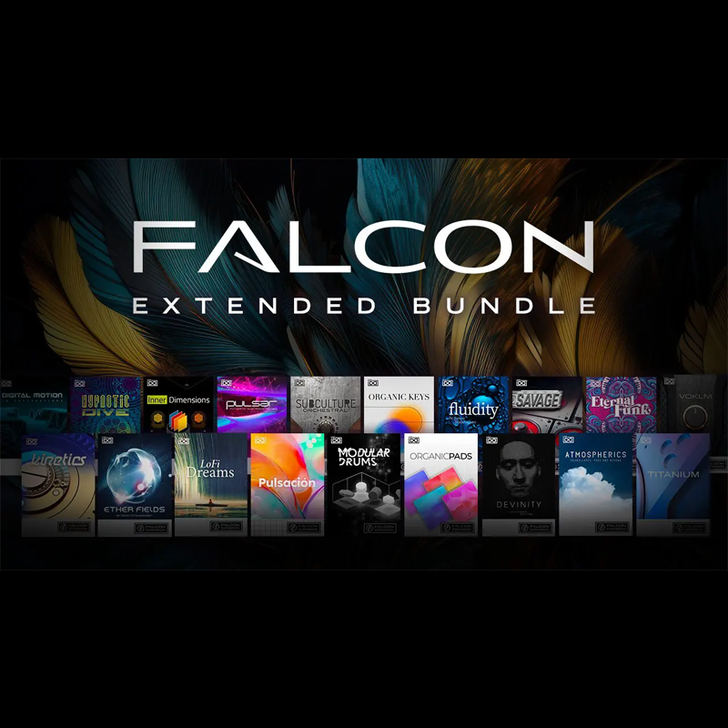 UVI / FALCON EXTENDED BUNDLE 【★UVI旗艦ソフトウェア・シンセサイザー UVI Falconと、そのエクスパンション19製品が付属する最強バンドル！★】【★台数限定のSpecial Price！(残り:3点)★】
