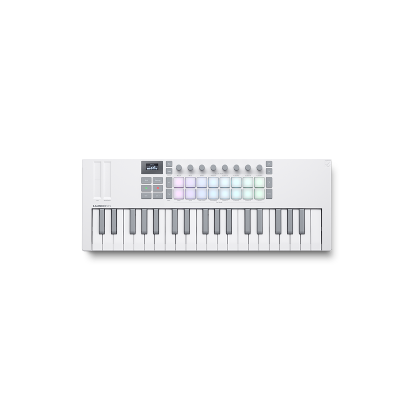 Novation / Launchkey Mini 37 White =完全生産限定モデル=【★2025年5月下旬頃発売予定！初回入荷分ご予約受付中です！！★】