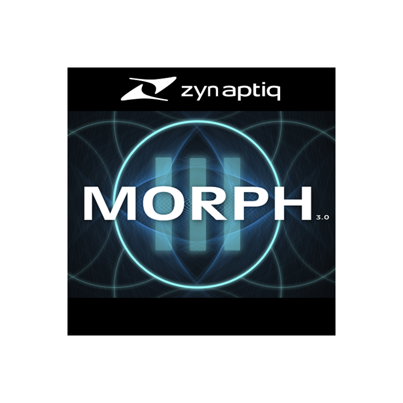 Zynaptiq / MORPH 3 シリーズ【★リアルタイム・オーディオ・モーフィング & スタイル・トランスファー！★】【★Zynaptiqスプリング、アーリーサマーセール！期間:~2025年6月8日23:59まで！！★】