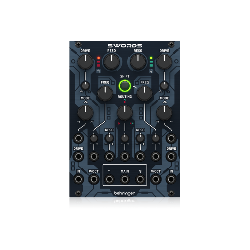 BEHRINGER / SWORDS【★ユーロラック用デュアルアナログマルチモードフィルターモジュール！★】
