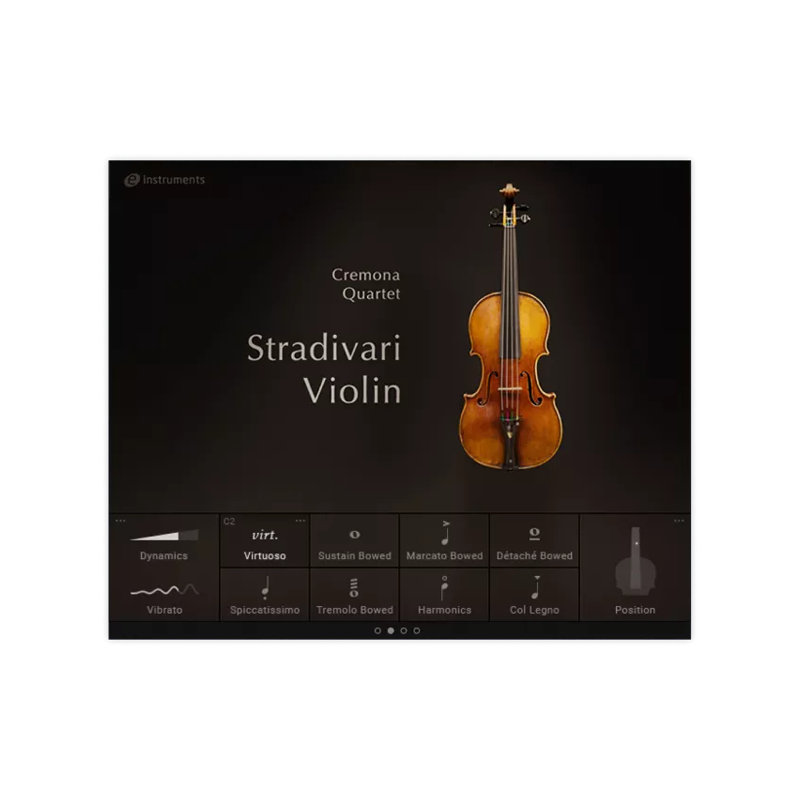 NATIVE INSTRUMENTS / STRADIVARI VIOLIN【★NIシングルプラグインSALE！キャンペーン期間: 〜2025年6月30日(月)23:59まで！！★】