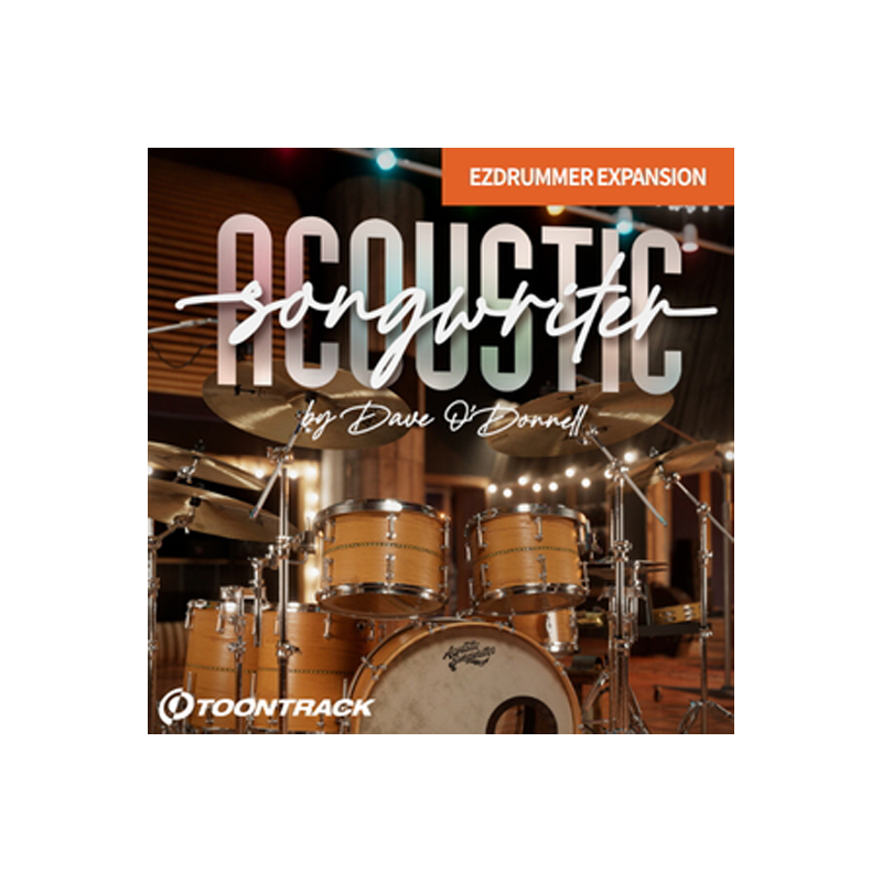 TOONTRACK / EZX – ACOUSTIC SONGWRITER【★グラミー賞受賞者のDave O’Donnellが制作指揮したアコースティック向けのEZX拡張音源！★】