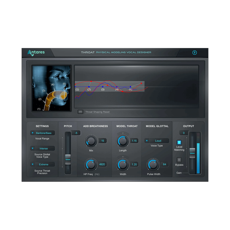 Antares / Throat【★物理モデリングによるボイスデザインツール★】【★全製品50％オフ 期間限定セール！期間:~2025年6月6日11:59まで！！★】