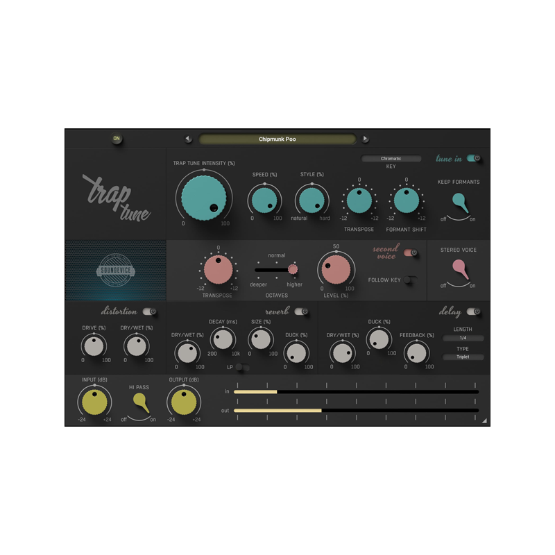 UnitedPlugins / TrapTune【★セカンドボイスハーモニー、ダブラー、特別なFXセクションと組み合わせて、際立ったボーカルトラックを作成します！★】【★UnitedPlugin週替わりセール！期間:~2025年5月17日11:59まで！！★】