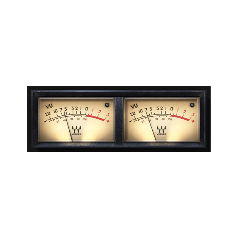 WAVES / VU Meter【★メーターは大事なもの！★】【★Wavesプラグイン総選挙 結果発表！&記念セール！期間:～2025年6月18日15:00まで！！★】