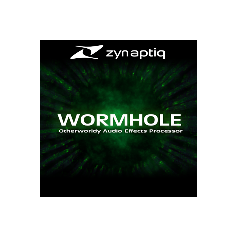 Zynaptiq / WORMHOLE【★様々なエフェクトでオーディオを彩るマルチエフェクトプラグイン！★】【★Zynaptiqスプリング、アーリーサマーセール！期間:~2025年6月8日23:59まで！！★】