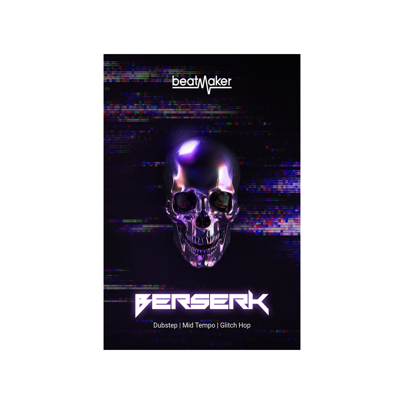 UJAM / Beatmaker BERSERK 3 【★強烈なダブステップビート！★】【★UJAM新製品 Beatmaker 3・イントロセール！期間:～2025年8月3日(日)23:59まで！！★】