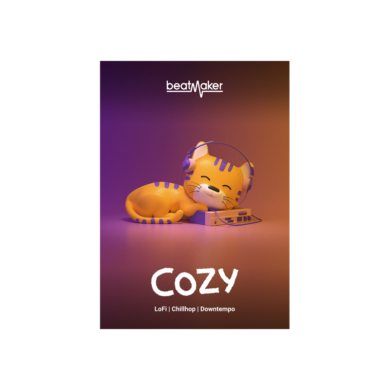 UJAM / Beatmaker COZY 3【★ローファイ・ヒップホップ・ビート★】【★UJAM新製品 Beatmaker 3・イントロセール！期間:～2025年8月3日(日)23:59まで！！★】