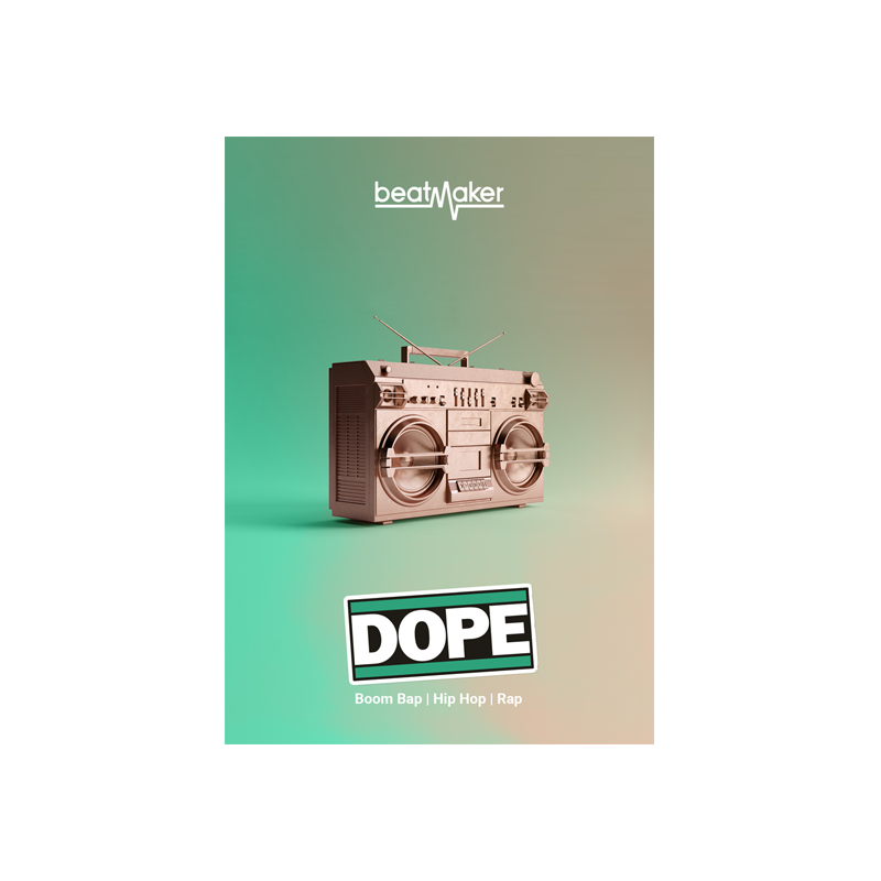 UJAM / Beatmaker DOPE 3【★アンダーグラウンドなヒップホップ・プロダクションの世界へ！★】【★UJAM新製品 Beatmaker 3・イントロセール！期間:～2025年8月3日(日)23:59まで！！★】