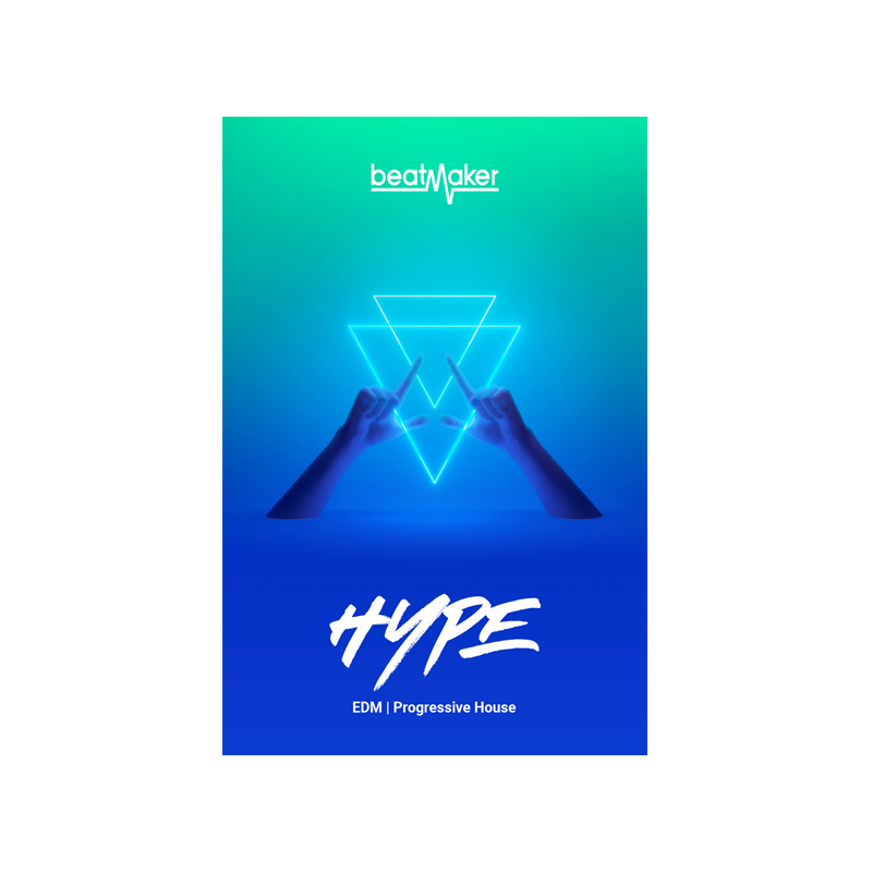 UJAM / Beatmaker HYPE 3【★最高に盛り上がる刺激的なフェスアンセム創世プラグイン!★】【★UJAM新製品 Beatmaker 3・イントロセール！期間:～2025年8月3日(日)23:59まで！！★】