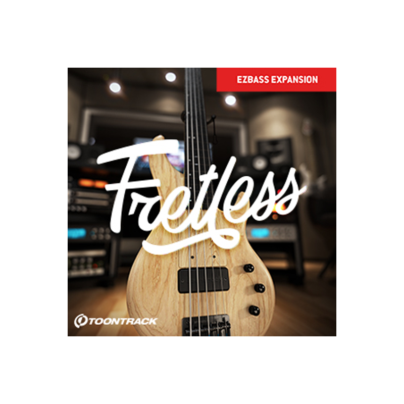 TOONTRACK / EBX – FRETLESS【★あらゆるジャンルで活躍する、フレットレス・ベースを精巧にサンプリングしたEBX拡張ライブラリ！★】【★SUPERIOR DRUMMER 3やEZシリーズ本体、拡張音源が最大40%OFF！ キャンペーン期間:〜2025年8月1日17:00まで！！★】 (複製)