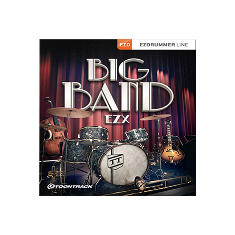 TOONTRACK / EZX – BIG BAND【★あの“Al Schmitt”によって制作された、EZX拡張音源！★】【★SUPERIOR DRUMMER 3やEZシリーズ本体、拡張音源が最大40%OFF！ キャンペーン期間:〜2025年8月1日17:00まで！！★】