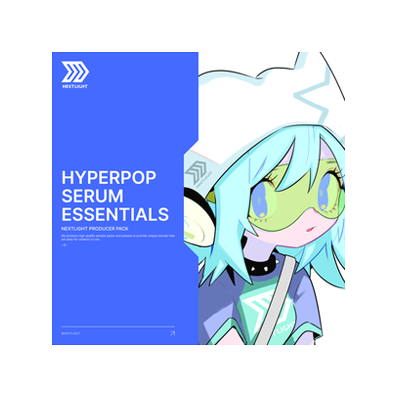 NEXTLIGHT / HYPERPOP SERUM ESSENTIALS【★NEXTLIGHTによるハイパーポップ特化のSERUMプリセットパック！★】【★NEXTLIGHTの新作SERUMプリセットが20% OFF！リリース記念セール！期間:~2025年7月25日(金)まで！！★】