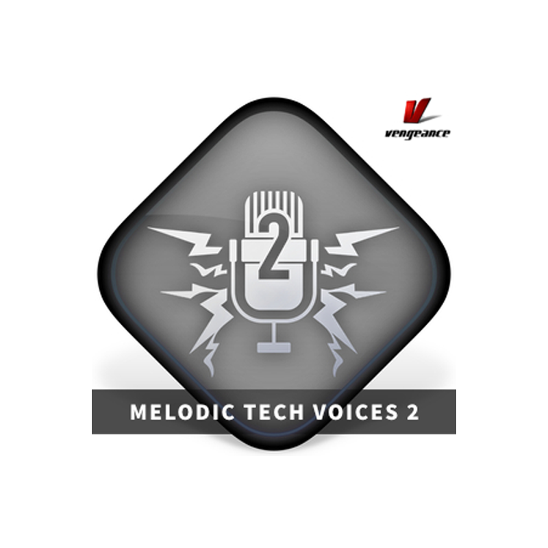 VENGEANCE SOUND / MELODIC TECH VOICES 2【★最新鋭のテクノとメロディックテクノのボーカルに特化したAVENGER2専用拡張パック!★】
