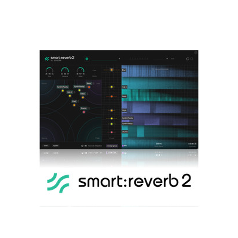 SONIBLE / SMART:REVERB 2【★空間や距離感を直感的に調整。次世代のインテリジェントリバーブ！★】【★感覚的操作の直感型リバーブ『smart:reverb 2』リリース記念！「smart」シリーズが最大49%OFF！期間:~2025年7月17日(木)まで！！★】