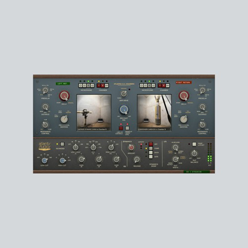 Softube / Atlantis Dual Chambers【★=日本限定企画 =Softube : Delay & Reverb プロモーション！セール期間: ~2025年7月29日11:59まで！！★】