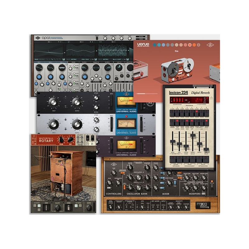 Universal Audio / UAD Electronic Music Bundle 3【★日本限定！エレクトリックミュージックに向けたUAD シンセとプラグインのこの必須コレクション！★】【★Universal Audio All Bundle セール！期間:~2025年7月31日まで！！★】
