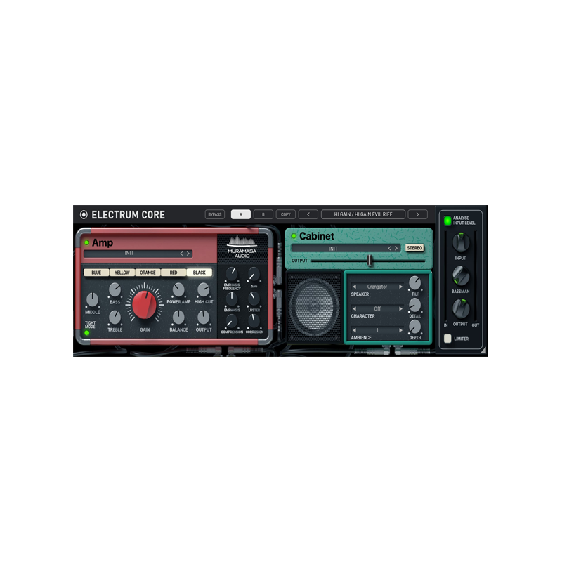 UnitedPlugins / Electrum Core【★アンプとキャビネットのシミュレーションに特化したギターソリューション!★】