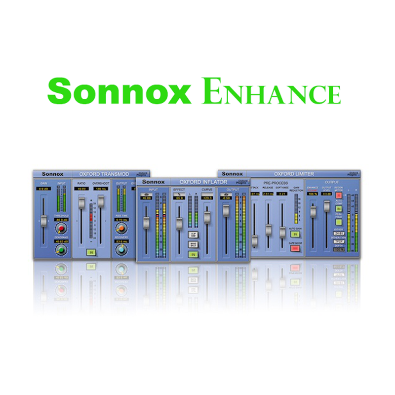 Sonnox / Enhance HD-HDX (Inflator+Limiter+TransMod)【★レコード会社、ラジオ局、DJ、すべての音楽が求めるダイナミクス・コントロールを強化できるコレクション!★】【★Sonnox Summer Sale 2025!キャンペーン期間:~2025年8月末(終了予定)!!★】