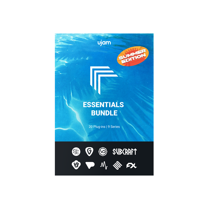 UJAM / Essential Bundle (Summer Edition)【★UJAM サマーセール2025 限定バンドル！販売期間:～2025年8月3日(日)23:59まで！！★】