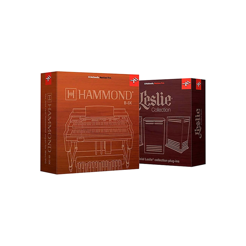 IK Multimedia / Hammond B-3X + Leslie Collection【★メーカー公認ソフトが人気バンドルとして登場！★】【★IK Multimedia Virtual Instruments Sale！セール期間: ~2025年7月31日14:59まで！！★】